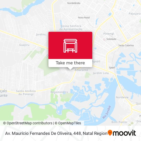 Av. Maurício Fernandes De Oliveira, 448 map