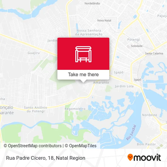Rua Padre Cícero, 18 map