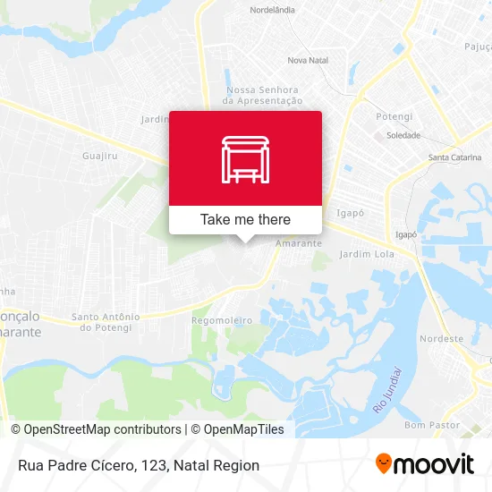 Rua Padre Cícero, 123 map