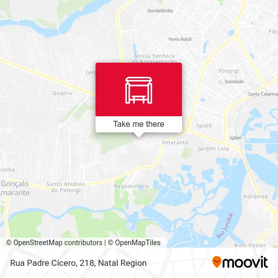 Rua Padre Cícero, 218 map