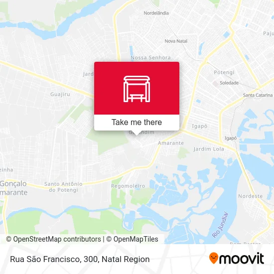 Rua São Francisco, 300 map