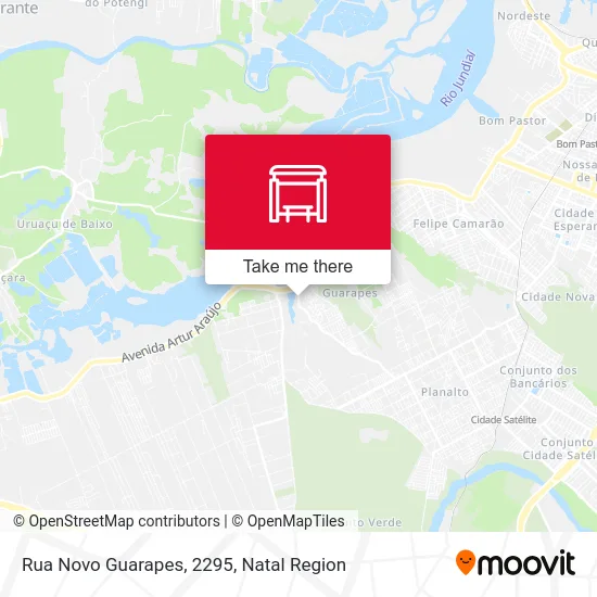 Rua Novo Guarapes, 2295 map