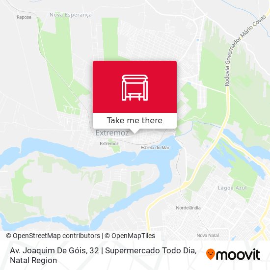 Av. Joaquim De Góis, 32 | Supermercado Todo Dia map