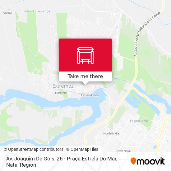 Mapa Av. Joaquim De Góis, 26 - Praça Estrela Do Mar