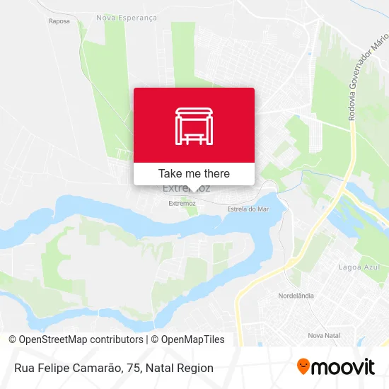 Rua Felipe Camarão, 75 map