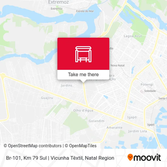 Br-101, Km 79 Sul | Vicunha Têxtil map