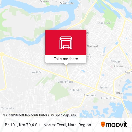 Br-101, Km 79,4 Sul | Nortex Têxtil map