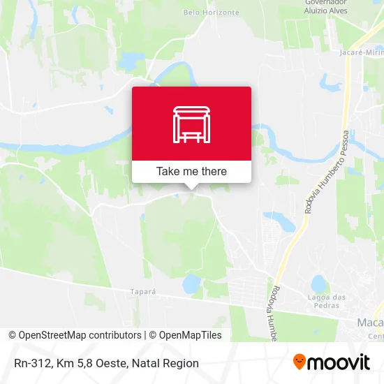 Rn-312, Km 5,8 Oeste map