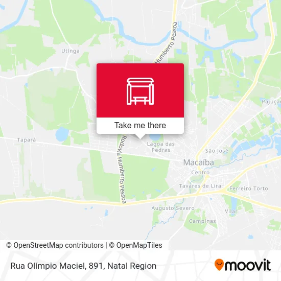 Rua Olímpio Maciel, 891 map
