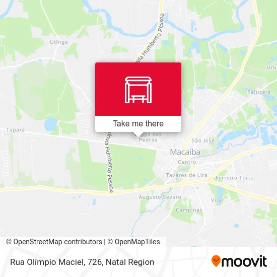 Rua Olímpio Maciel, 726 map