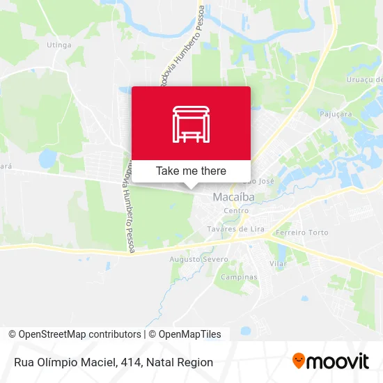 Rua Olímpio Maciel, 414 map