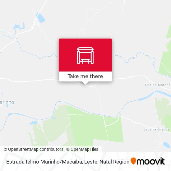 Estrada Ielmo Marinho / Macaíba, Leste map
