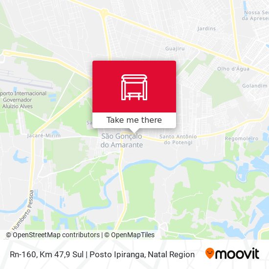 Rn-160, Km 47,9 Sul | Posto Ipiranga map