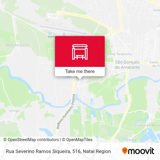 Rua Severino Ramos Siqueira, 516 map