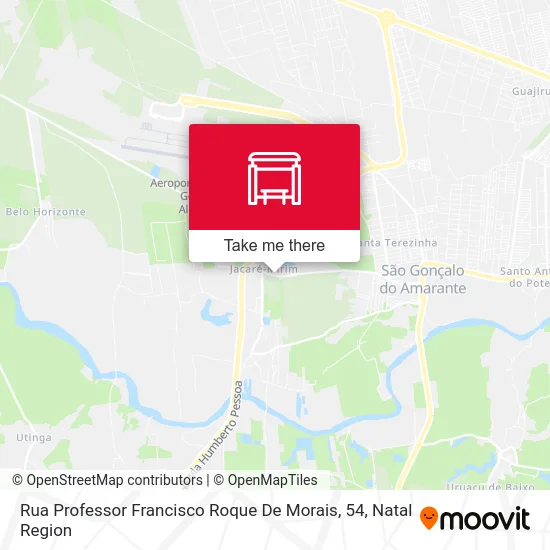 Rua Professor Francisco Roque De Morais, 54 map