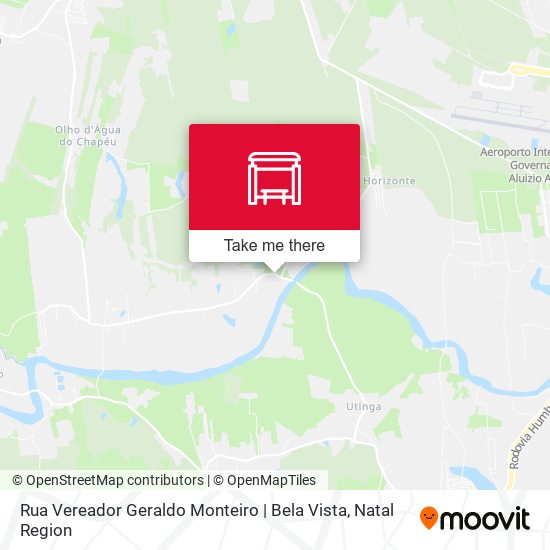 Rua Vereador Geraldo Monteiro | Bela Vista map