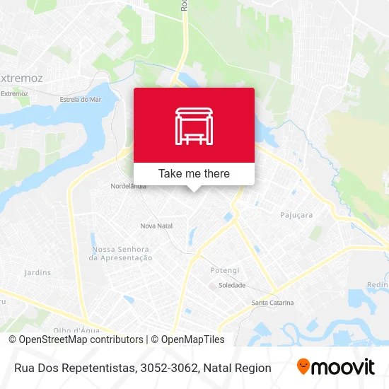 Rua Dos Repetentistas, 3052-3062 map