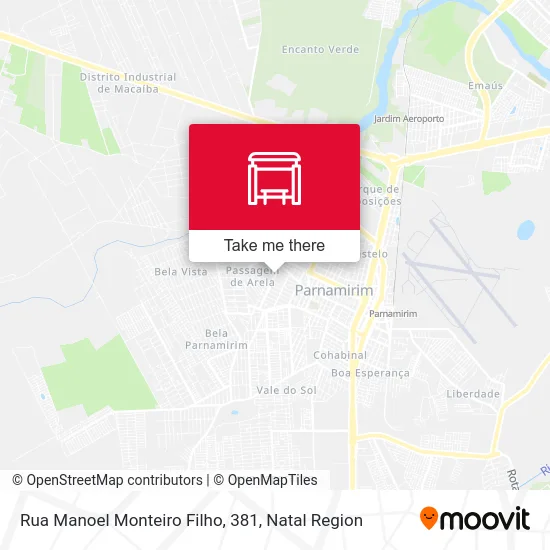 Rua Manoel Monteiro Filho, 381 map