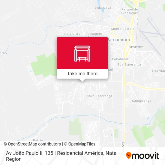 Av João Paulo Ii, 135 | Residencial América map