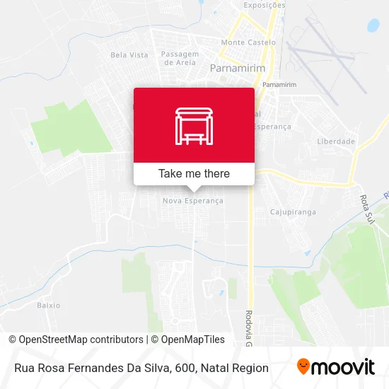 Rua Rosa Fernandes Da Silva, 600 map