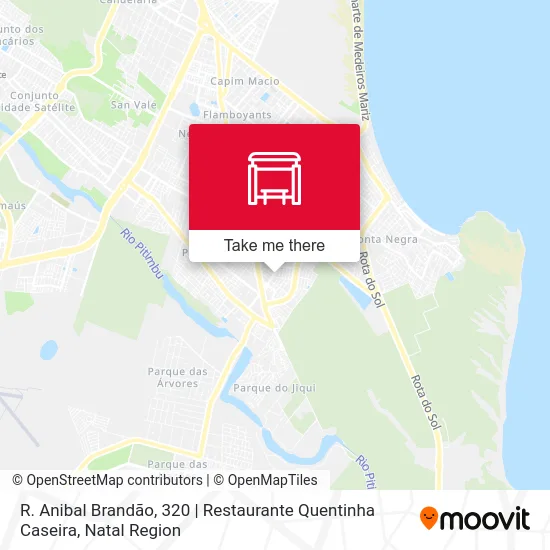 R. Anibal Brandão, 320 | Restaurante Quentinha Caseira map