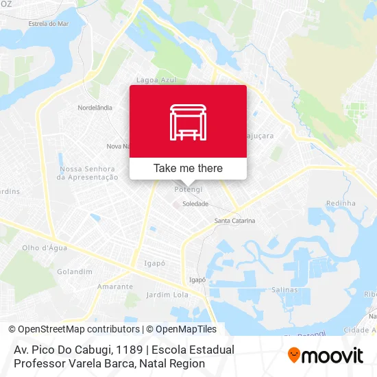 Av. Pico Do Cabugi, 1189 | Escola Estadual Professor Varela Barca map