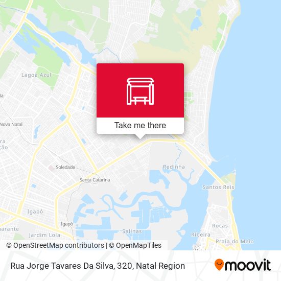 Rua Jorge Tavares Da Silva, 320 map