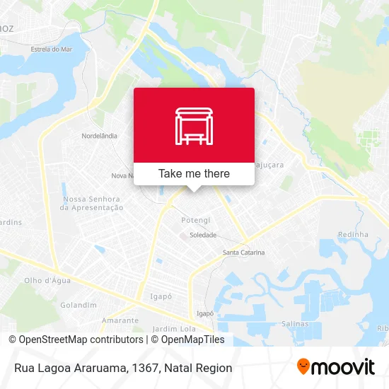 Rua Lagoa Araruama, 1367 map