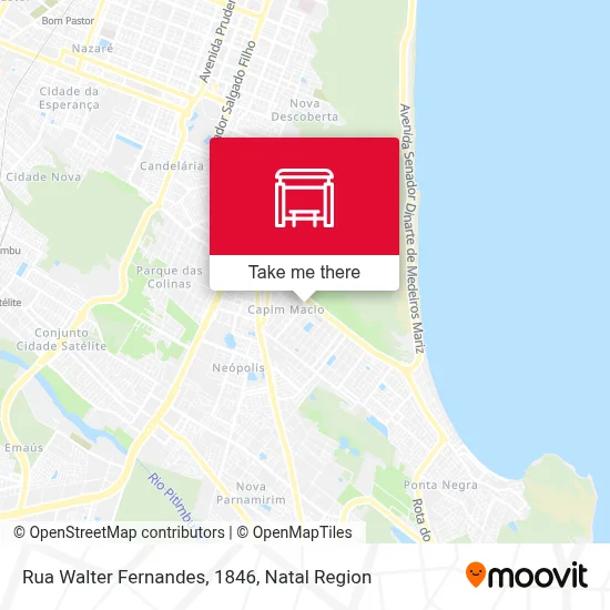 Rua Walter Fernandes, 1846 map