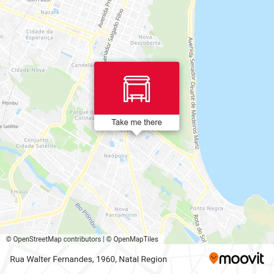 Rua Walter Fernandes, 1960 map