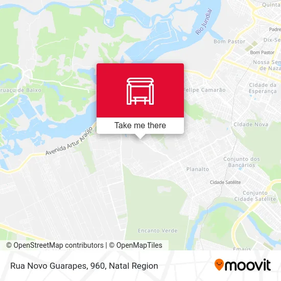 Rua Novo Guarapes, 960 map