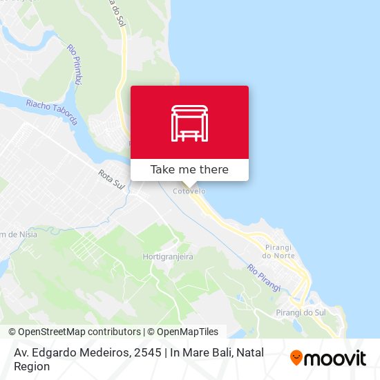 Av. Edgardo Medeiros, 2545 | In Mare Bali map