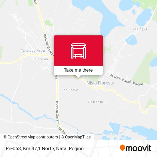 Rn-063, Km 47,1 Norte map