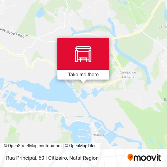 Rua Principal, 60 | Oitizeiro map