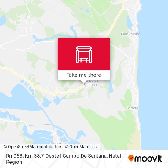 Rn-063, Km 38,7 Oeste | Campo De Santana map
