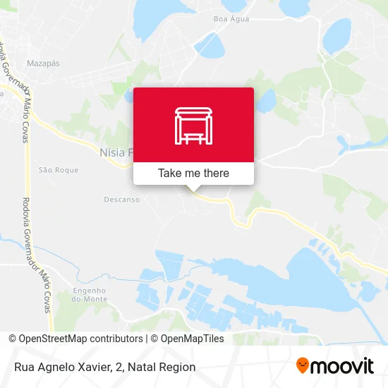 Rua Agnelo Xavier, 2 map