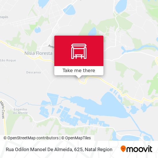 Rua Odilon Manoel De Almeida, 625 map