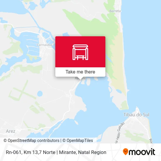 Rn-061, Km 13,7 Norte | Mirante map