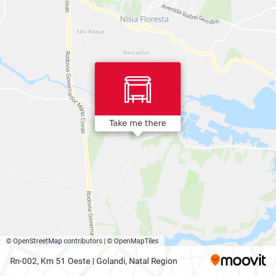 Rn-002, Km 51 Oeste | Golandi map