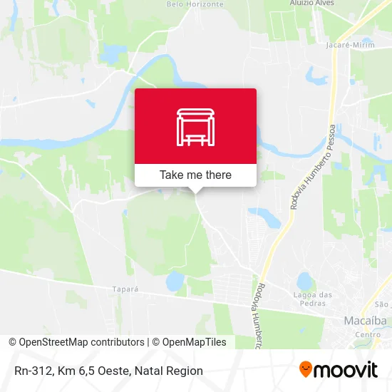 Rn-312, Km 6,5 Oeste map