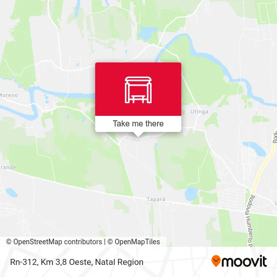 Rn-312, Km 3,8 Oeste map