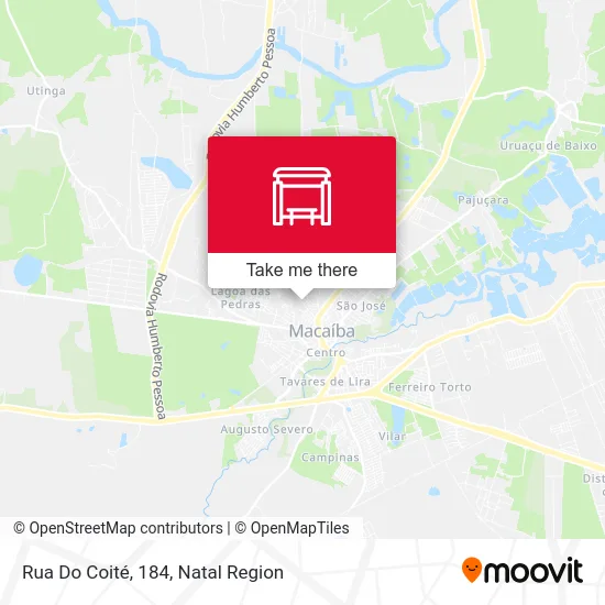 Rua Do Coité, 184 map