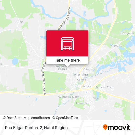 Rua Edgar Dantas, 2 map