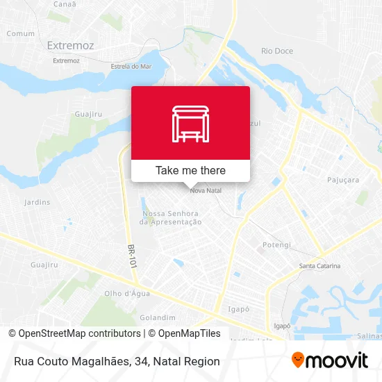 Rua Couto Magalhães, 34 map