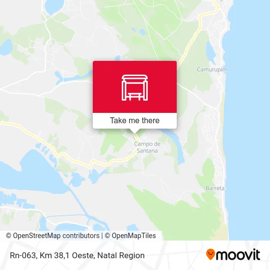 Rn-063, Km 38,1 Oeste map