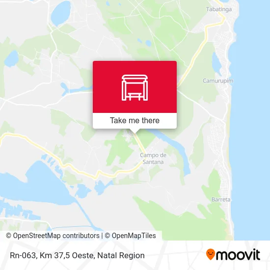 Rn-063, Km 37,5 Oeste map