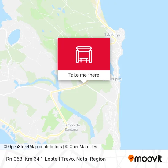 Rn-063, Km 34,1 Leste | Trevo map
