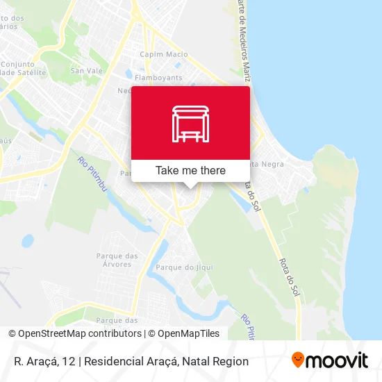 Mapa R. Araçá, 12 | Residencial Araçá