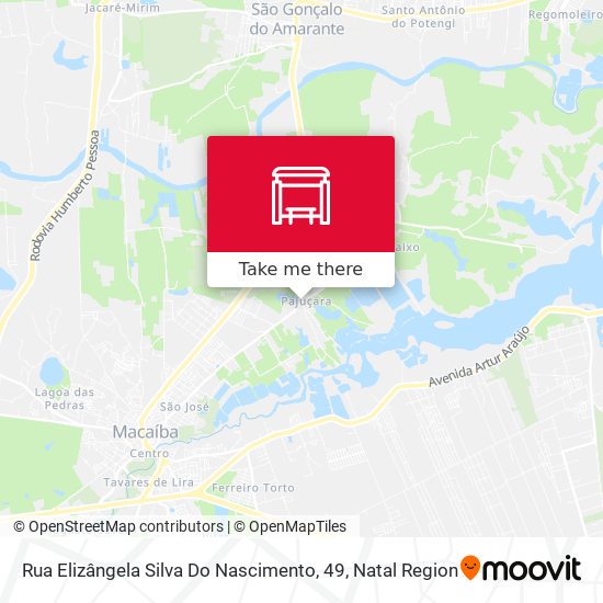 Rua Elizângela Silva Do Nascimento, 49 map