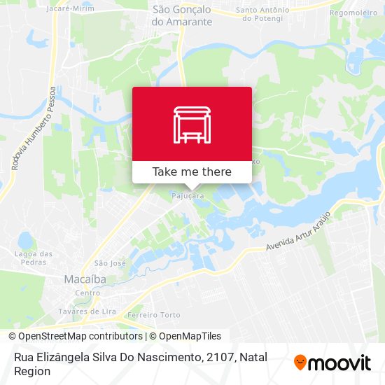 Rua Elizângela Silva Do Nascimento, 2107 map